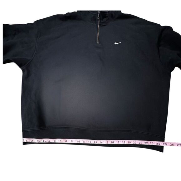 Nike ~ Mens Black half zipped pullover ~ size 3XL ~ mock tneck - Picture 7 of 11